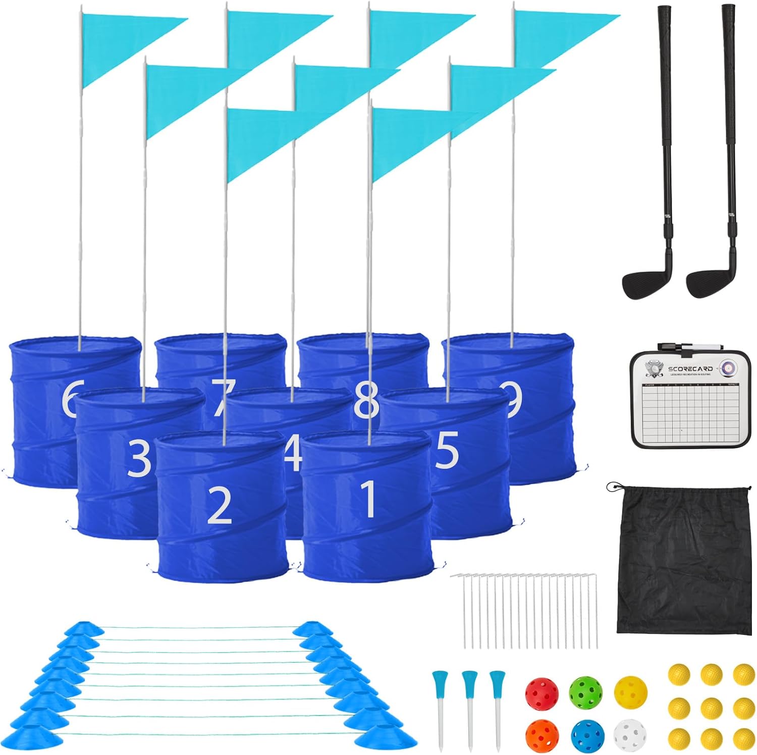 Bucket Yard Golf Game Set